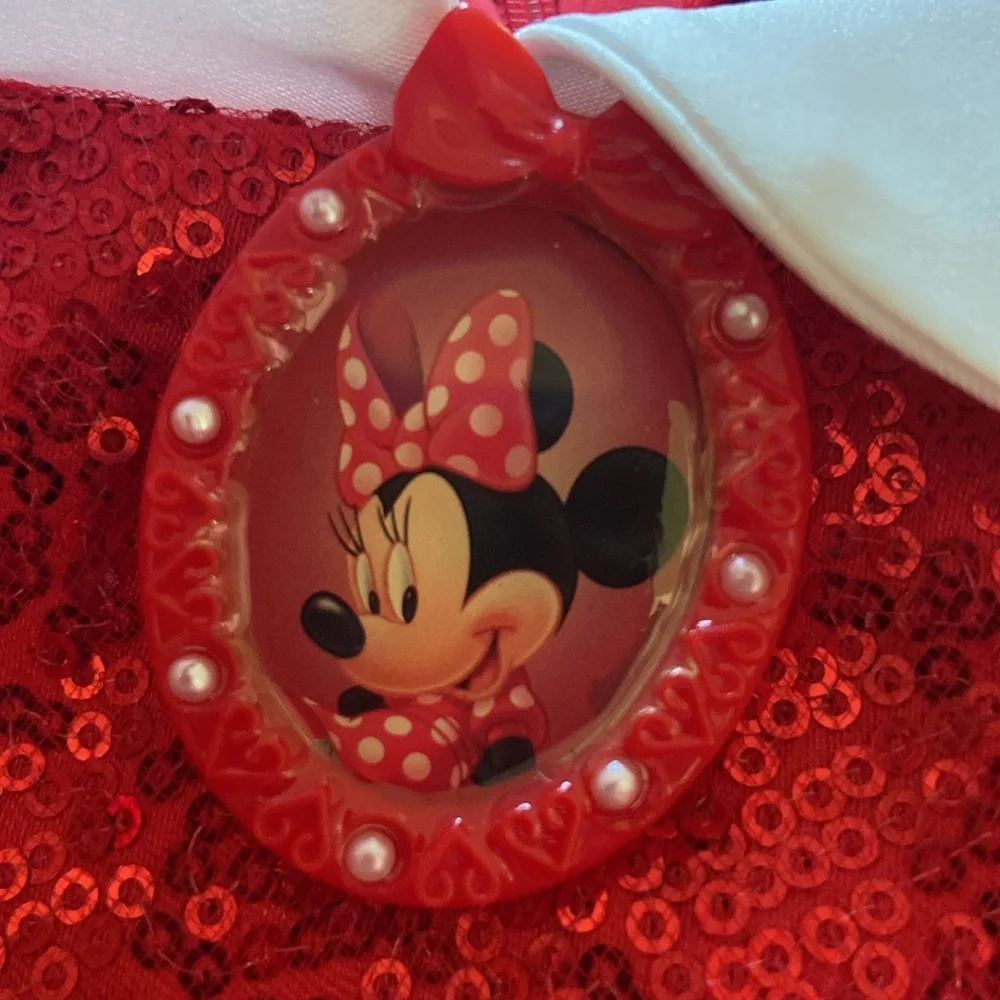 Disney Minnie Mouse Girl’s Red Minnie Mouse Costume